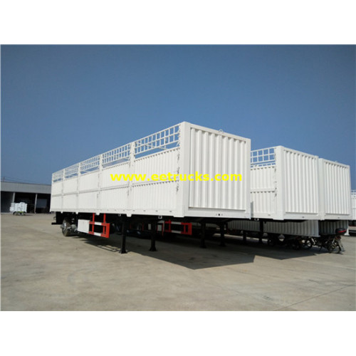 40 Ton Tri-axle Box Van Trailers