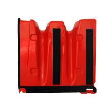 Plastic flood control wall prevention flood prevention