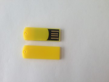 plastic shell colorful bookmark usb flash drive