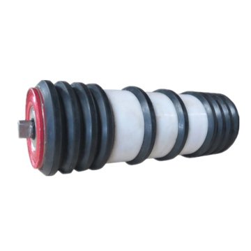 Industrial Types Rubber Disc Return Conveyor Rollers