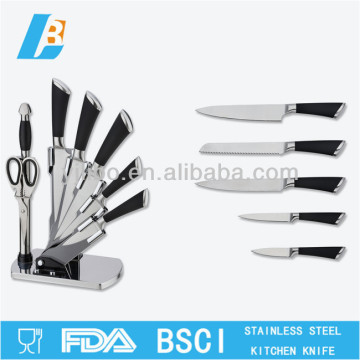 New design stainless steel knife set beautiful kitchen knife