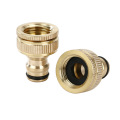 Brass garden hose tap adaptor