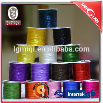 Wholesale color 0.5mm-1.0mm elastic sewing thread