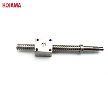 Diameter 8mm Lead 2mm Ballscrew with Square Nut