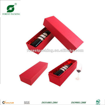 Red Wine Cardboard Package Box