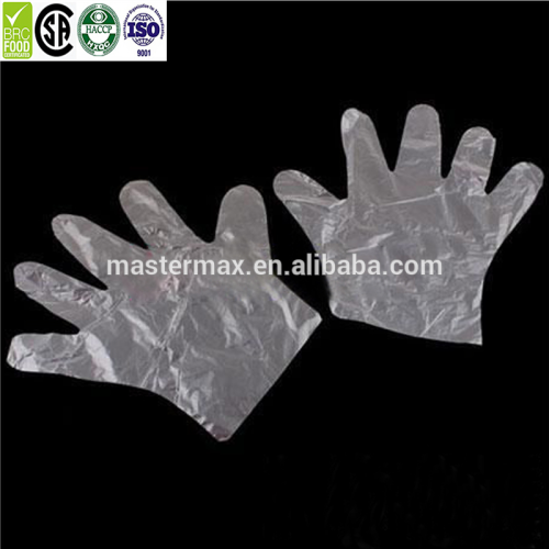 Disposable poly hand gloves disposable CPE gloves