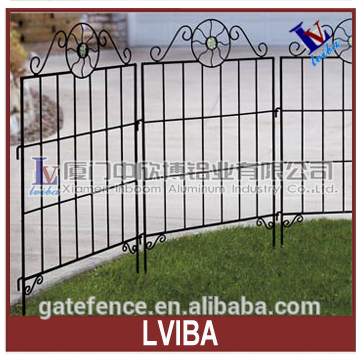 decorative garden fencing & decorative metal fencing