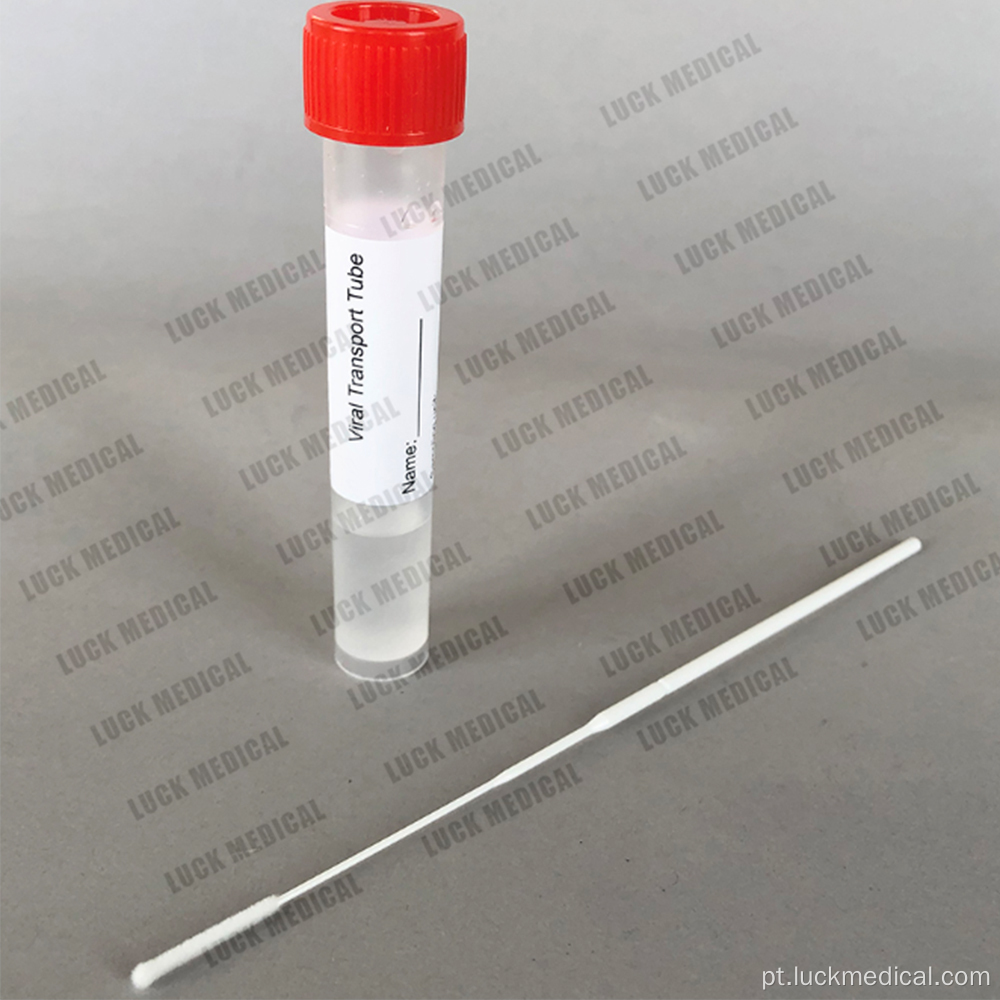 Coleção de microbiologia e SWAB de transporte FDA