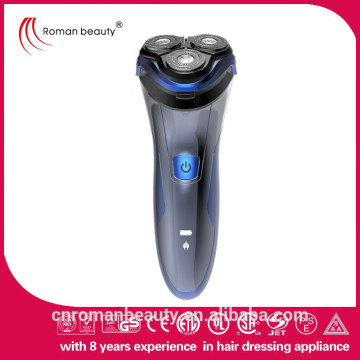 Three floating rotary heads,IPX7 waterproof, quiet,electric men's razor shavers