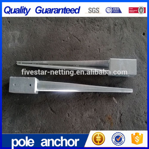 All types of pole anchor for wooden post