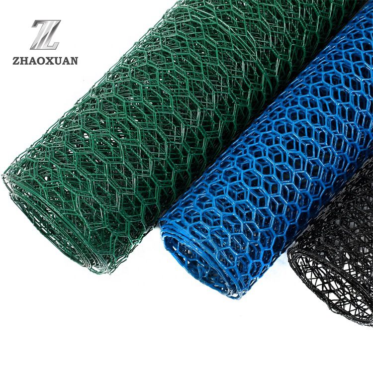 PVC coated chicken wire mesh