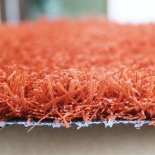 VIVATURF custom colour synthetic turf Orange Pink artificial grass