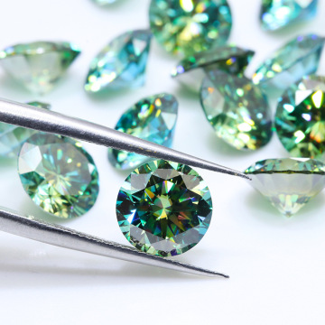 Wholesale GREEN MOISSANITE Loose Diamonds & Stones