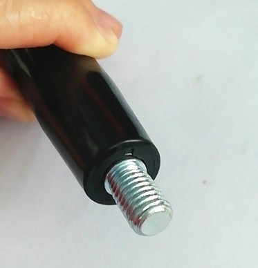 Machine handle M8 male Thread Stem Bekelite Rotating hand knob Tapered  revolving handle