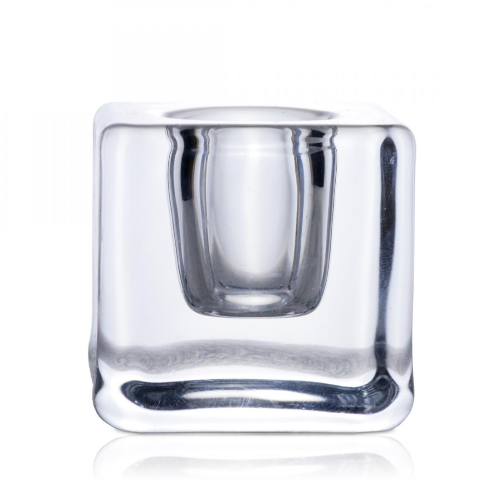 Modern Glass Taper Candle Holders