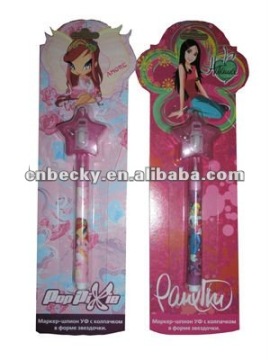 High quality star cover magic invisible ink pen