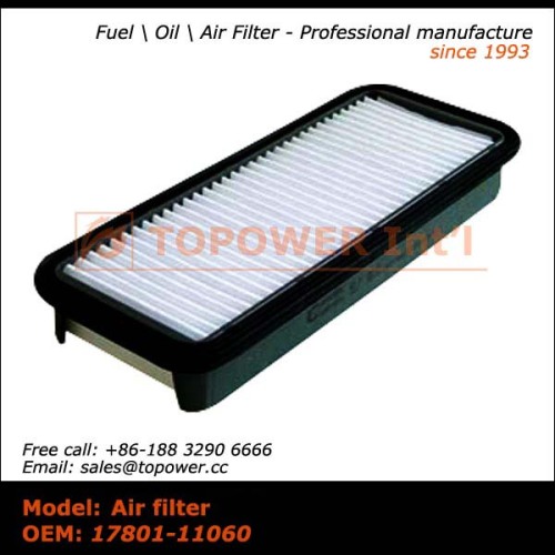 car air filter element OEM 17801-11060