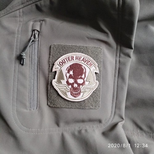 Patchs de broderie de moto de badges drôles en caoutchouc