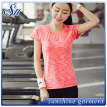 Sport tank top with custom printed logo for girl
