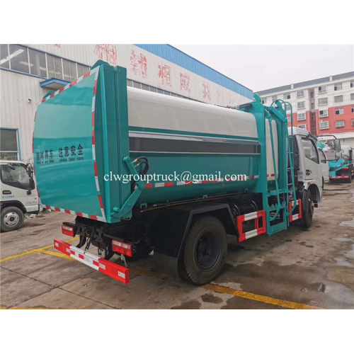 Trak sampah memuat belakang Dongfeng untuk dijual