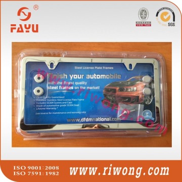 License Plate Frame Tag Cover Screw Caps for US Car