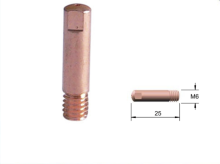 BINZEL MIG WELDING 140.0855 CONTACT TIP M6