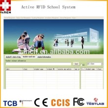 Vanch 2.4G Active RFID School Students Attendance Software System