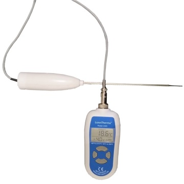 300mm probe 0.5C accurate digital thermometer lab