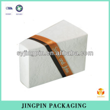 factory trapezoidal white paper card packaging box