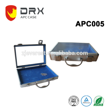 customized size extruded aluminum case with foam padding