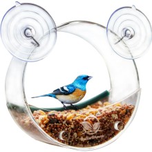 Acrylic window bird feeder,bird house