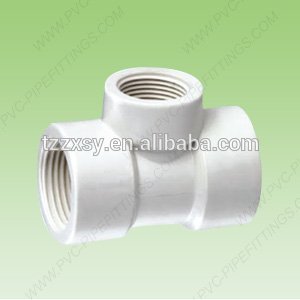 plastic upvc Female REDUCING TEE