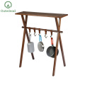 New Design Beech Wood Folding Kitchen Camping Table