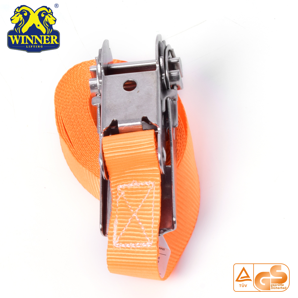 Top Quality Polyester Light Ratchet Strap And Cargo Lashing Belt