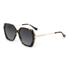 Modern oversized acetate shades