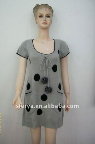 lady's fashion dress sweater