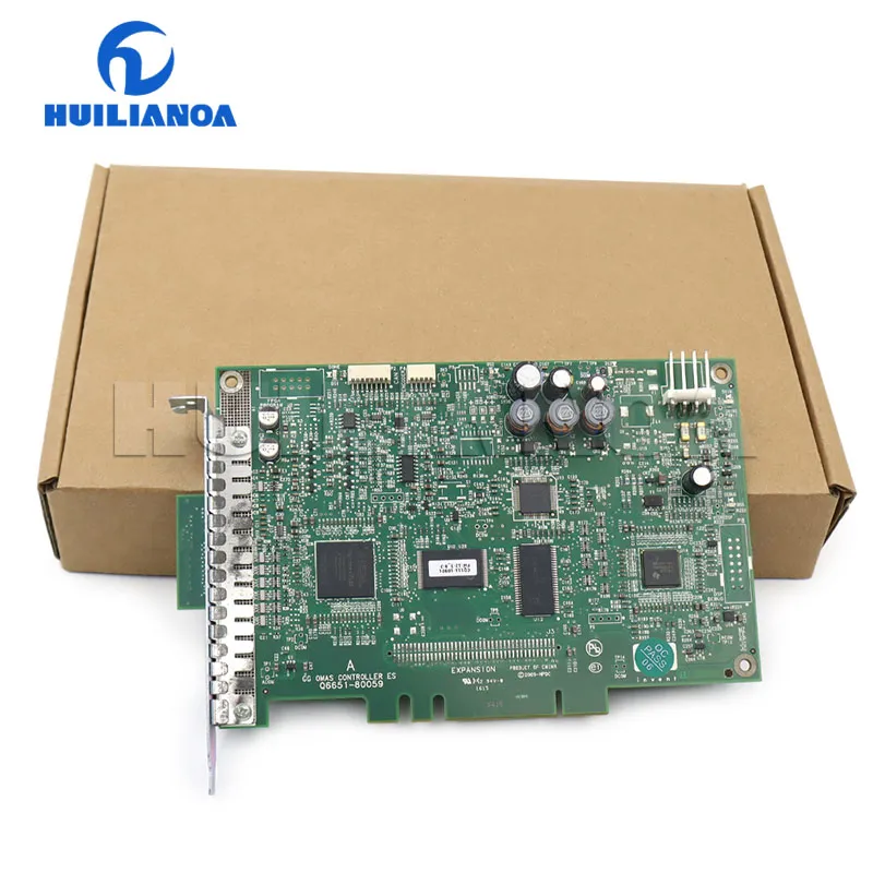 Omas Controller Board for HP Designjet Plotter Z6100PS Z6100 L25500 L26500 D5800 Z6200 Circuit Board Q6651-20156 Q6651-60156 Omas Controller Card