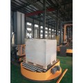 Automatic on-line pallet turntable wrapping machine