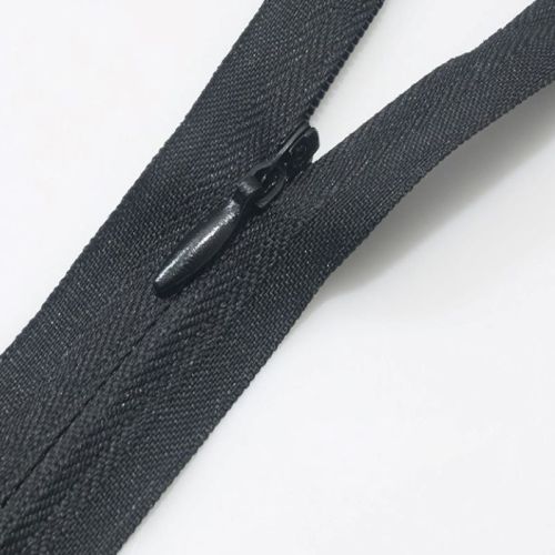 Heavy duty lubricated nylon zippers for garment wholesale