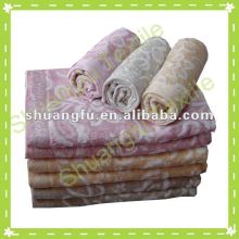 yarn dyed hand towels with jacquard border