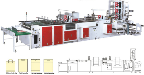 Newest Bag Making Machines (FOUR functions)