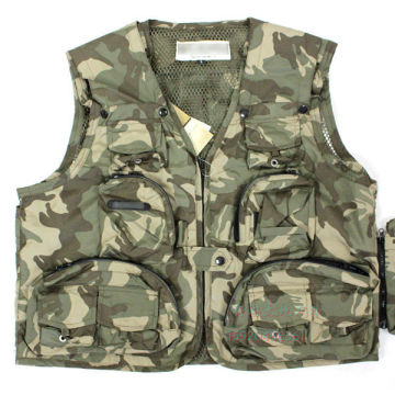 camouflage fishing vest Fishing coat