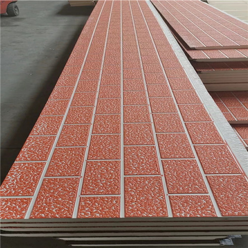 metal embossed insulation decoration exterior panel wall cladding