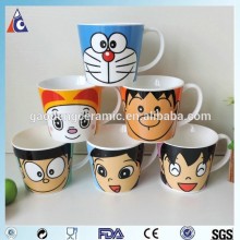 Promotional Doraemon ceramic cartoon cup