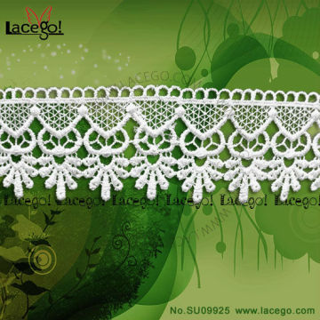 100% polyester chemical lace Water Soluble Lace