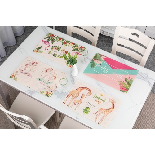 Digital gedrucktes Placemat Neues Design