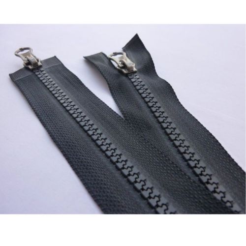 Exquisite black plastic separating zipper for apparel