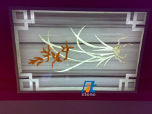 medallion,onyx medallion,onyx water jet,white onyx medallion