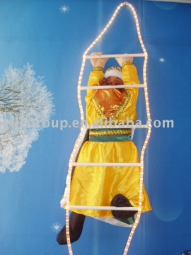 120cmspain king santa/santa climbing light stair/king santa