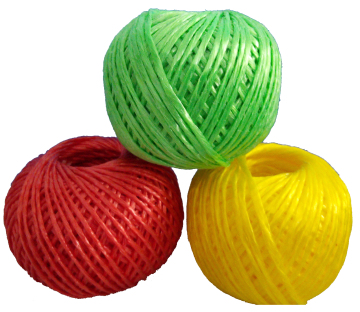 Green Plastic PP Raffia String Rope Twine in 80g, 100g, and 200g Rolls